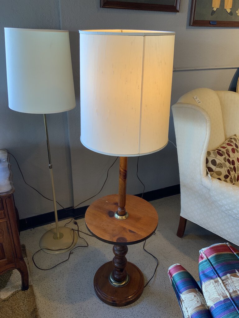 Mid Century Modern Combo Floor Lamp