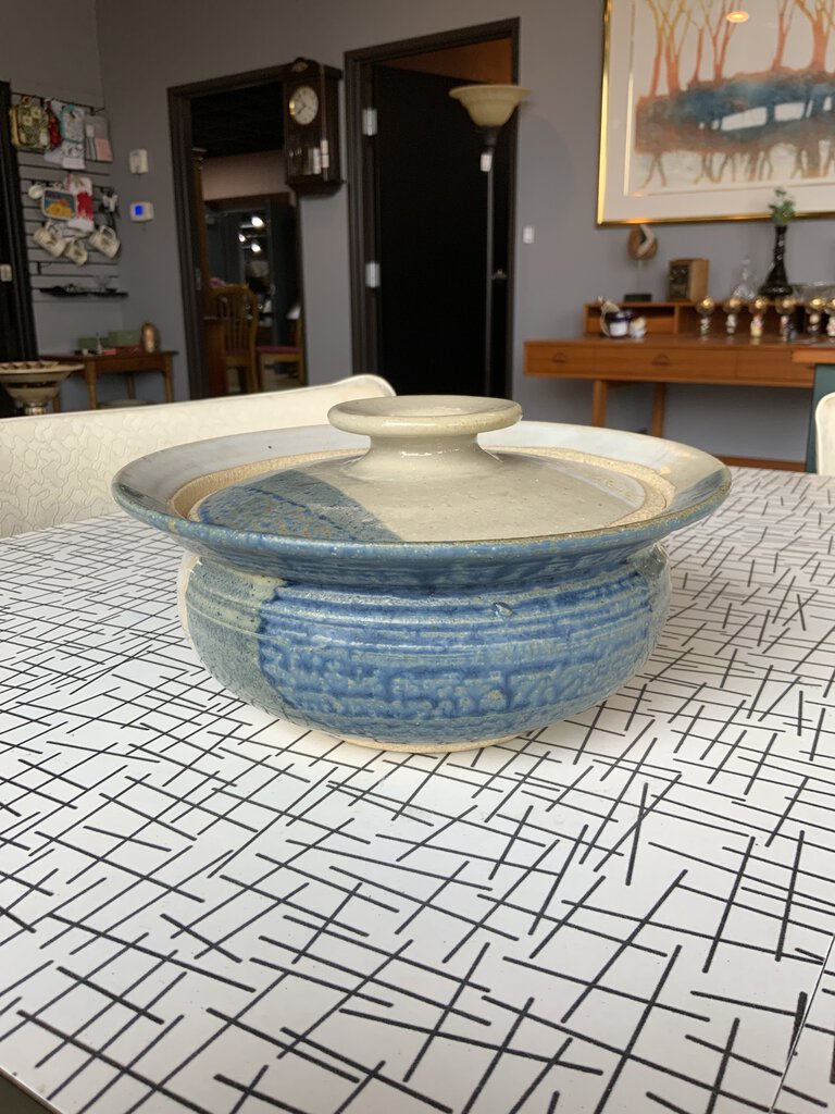 Handcrafted Pottery Bowl Signed by “Y”