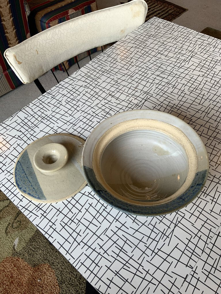 Handcrafted Pottery Bowl Signed by “Y”
