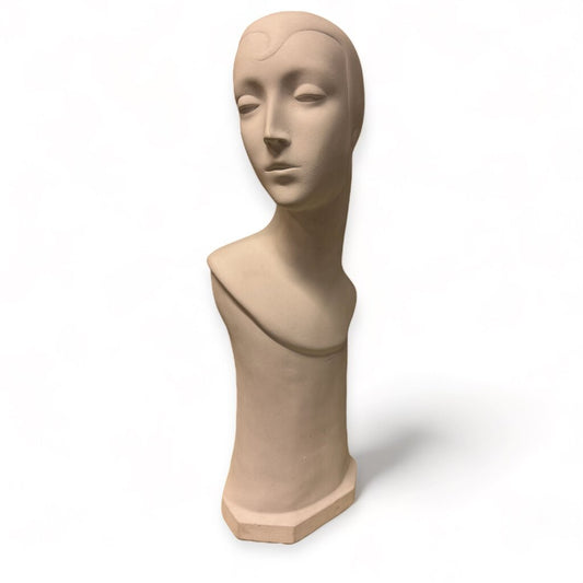 Bust of a woman sculpture
