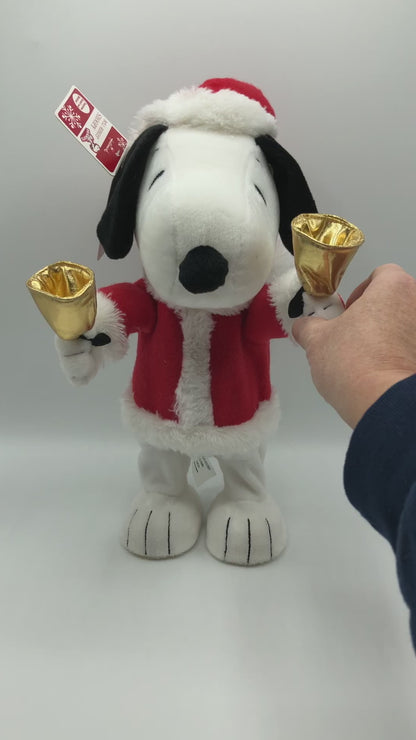 2011 Hallmark Bell Ringing Snoopy w/ Motion & Sound /b