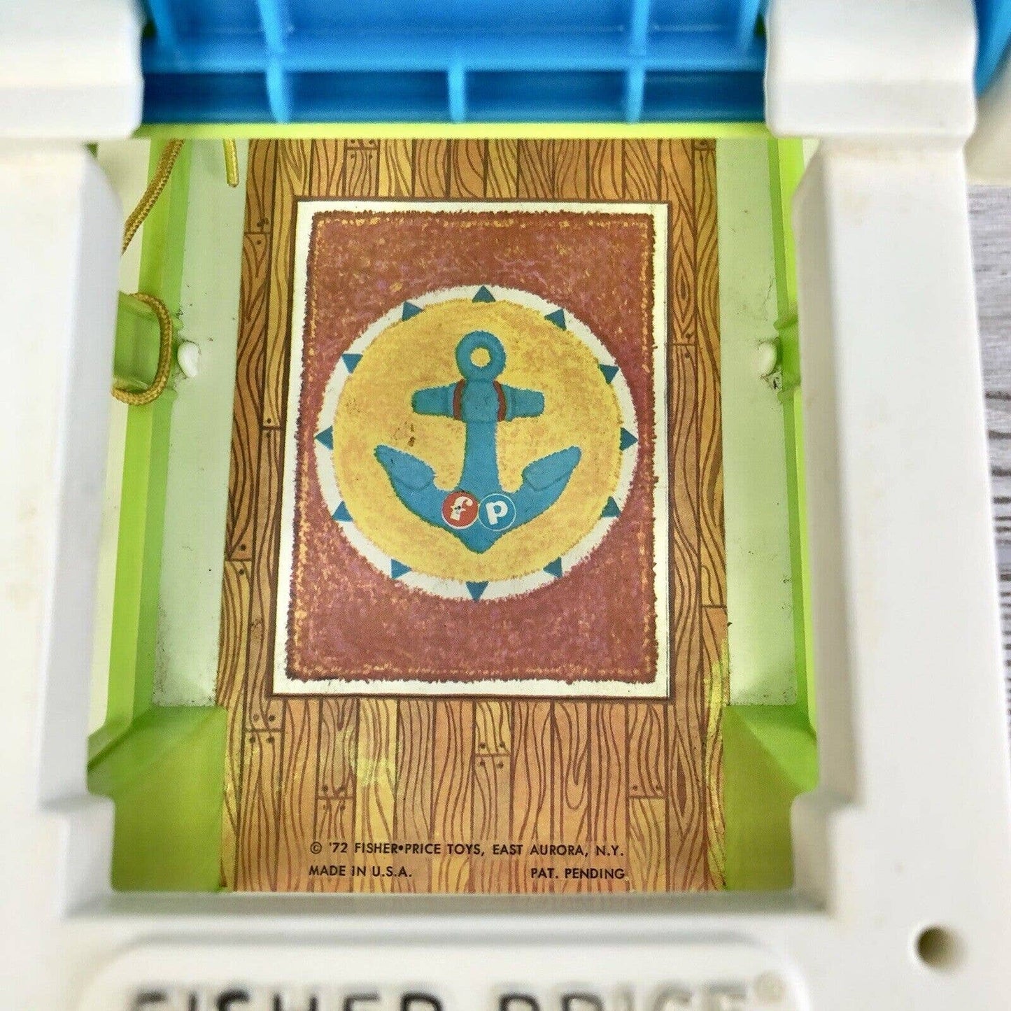 1972 Fisher Price Happy Houseboat w/ Accessories /b